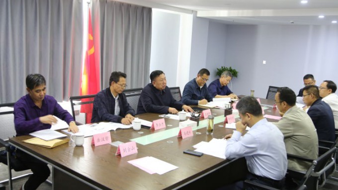 白银市副市长王禄邦一行来365英国在线体育集团对接合作事宜