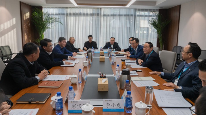景泰县委书记薛丞忠一行到访365英国在线体育集团