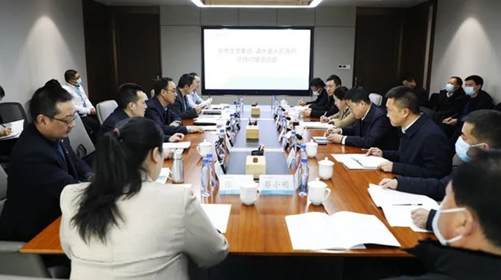 清水县县长李菊霞一行到访365英国在线体育集团