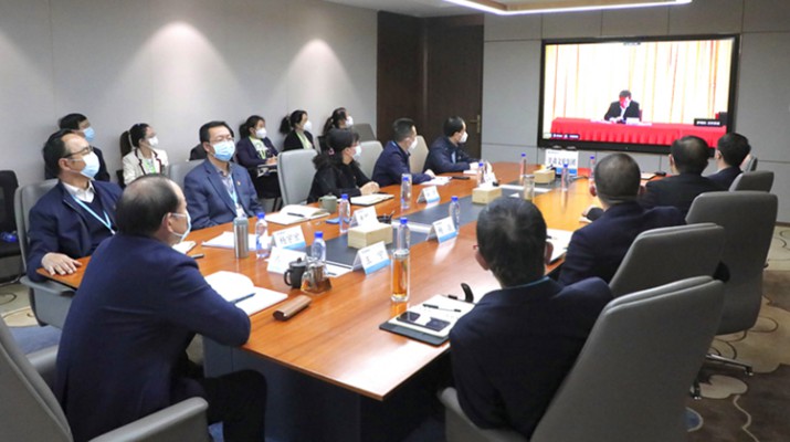 365英国在线体育集团组织收看全省国资国企系统学习贯彻党的二十大精神宣讲报告会
