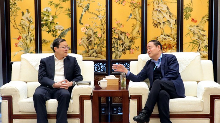 中国银行甘肃省分行党委书记、行长王峰一行到访365英国在线体育集团