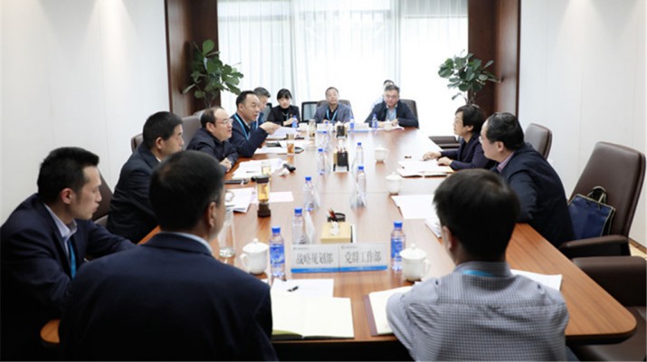 省政府国资委工作组调研365英国在线体育集团工作开展情况
