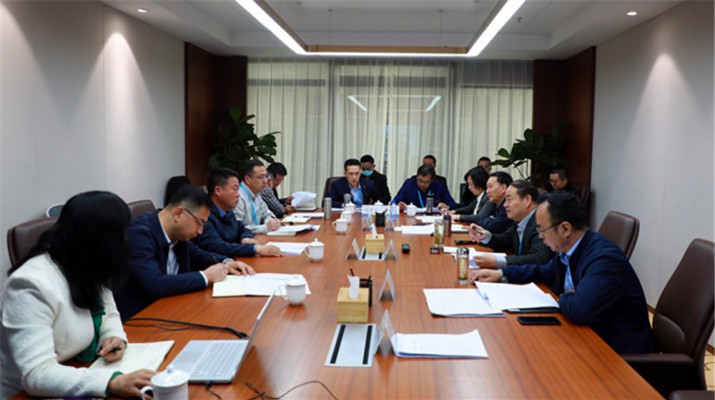 365英国在线体育集团召开2021年一季度重点项目工作推进会