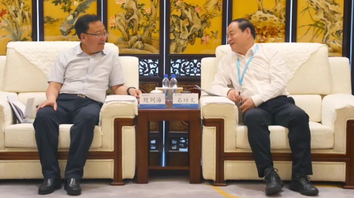 会宁县委书记魏列海一行到访365英国在线体育集团