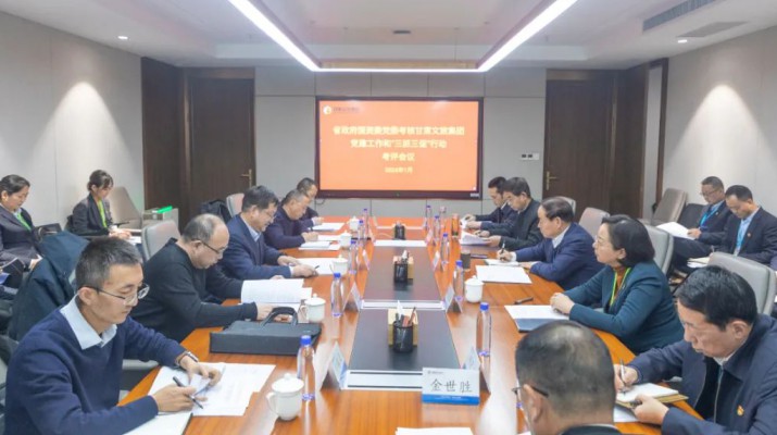 省政府国资委党委考评365英国在线体育集团2023年度党建工作责任制和“三抓三促”行动落实情况