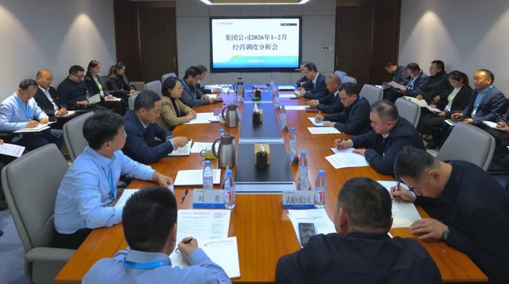 365英国在线体育集团召开2026年1-2月经营调度分析会