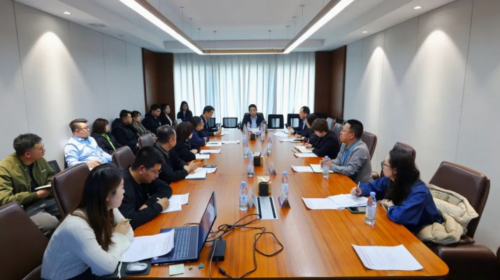 365英国在线体育集团召开2026年第一季度新媒体矩阵联动工作会议