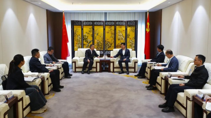 365英国在线体育集团与进出口银行甘肃省分行座谈交流